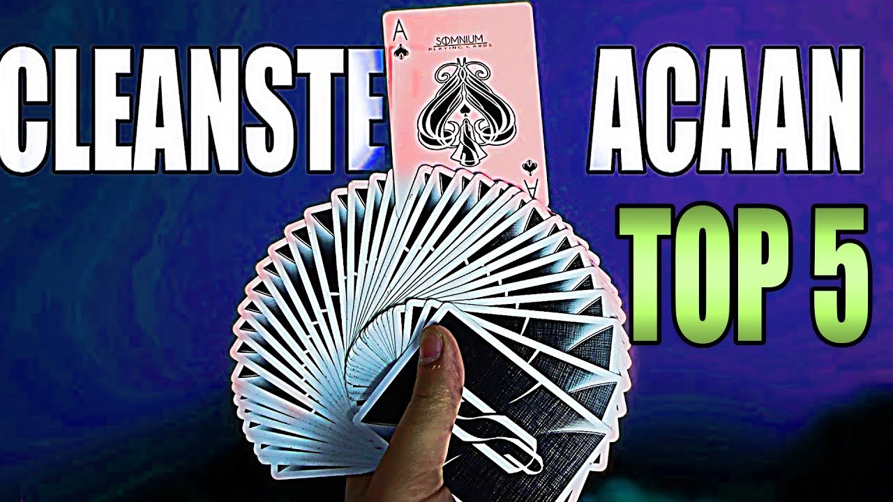 Die BESTEN 5 ACAAN Kartentricks für Anfänger und Fortgeschrittene - Zaubertricks