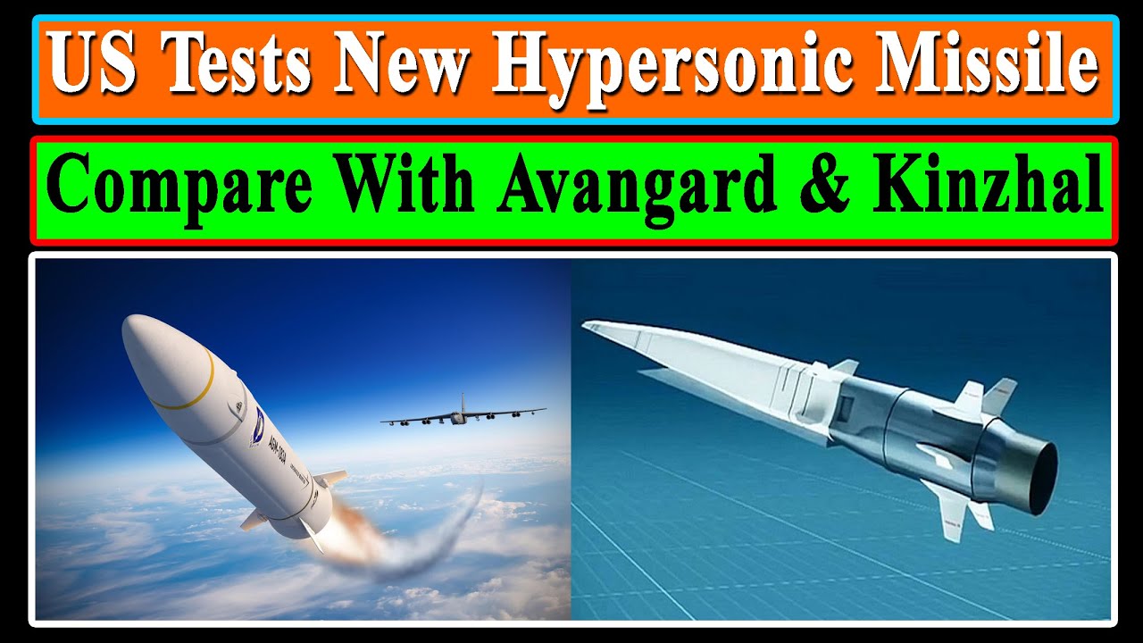 US Tests New Hypersonic AGM-183 'ARRW' | But How Does It Compare With Russian Avangard & Kinzhal?