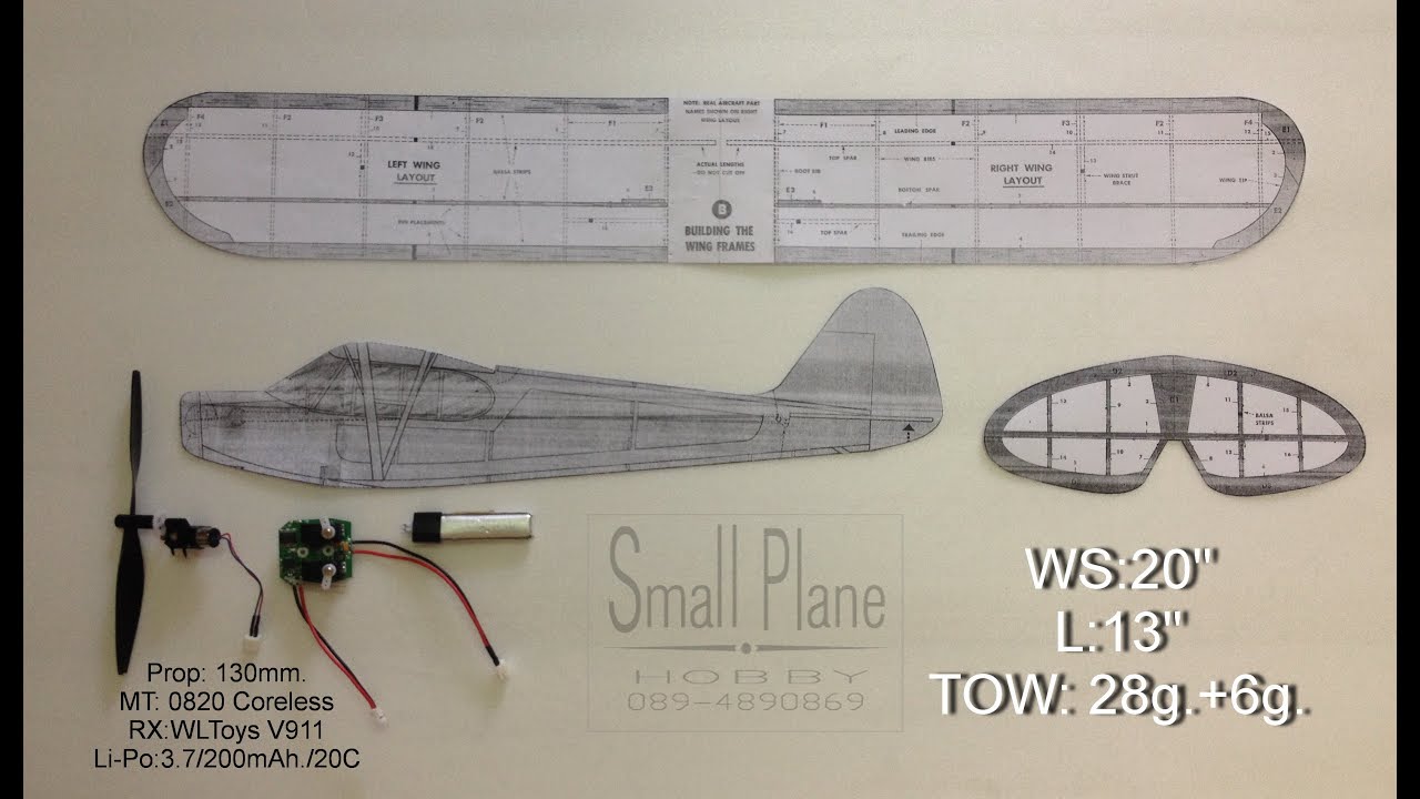 How to build | Simplest RC Foam Air Plane Build in an hour | Piper Wing 20