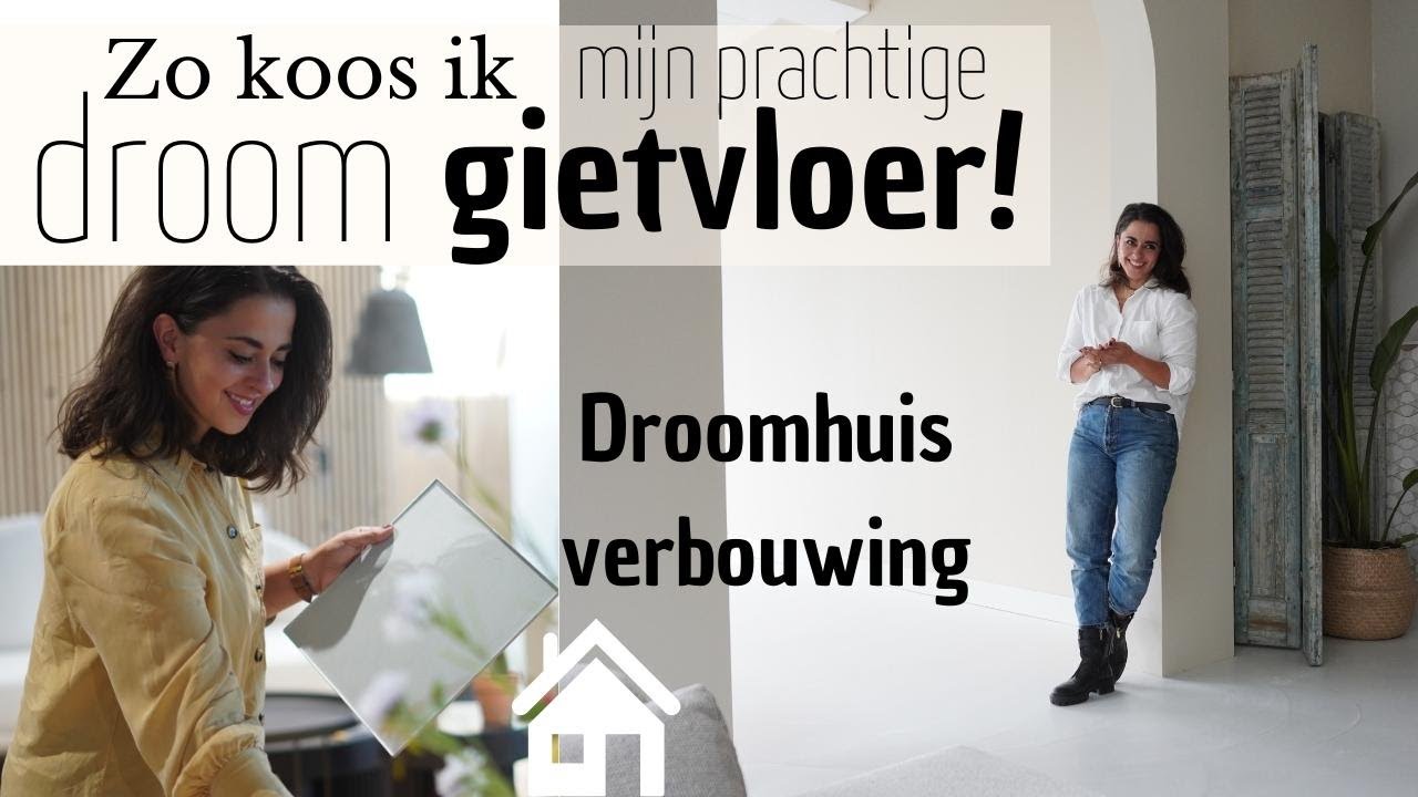 Een DROOM GIETVLOER in de woonkamer | Binti Home Inspiratiehuis | Issa Vloeren