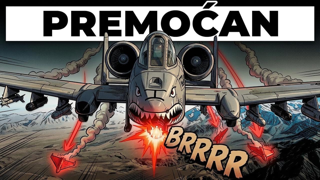 Američki A-10 Warthog udario po Iranu tako žestoko da su mislili da je smak svijeta!
