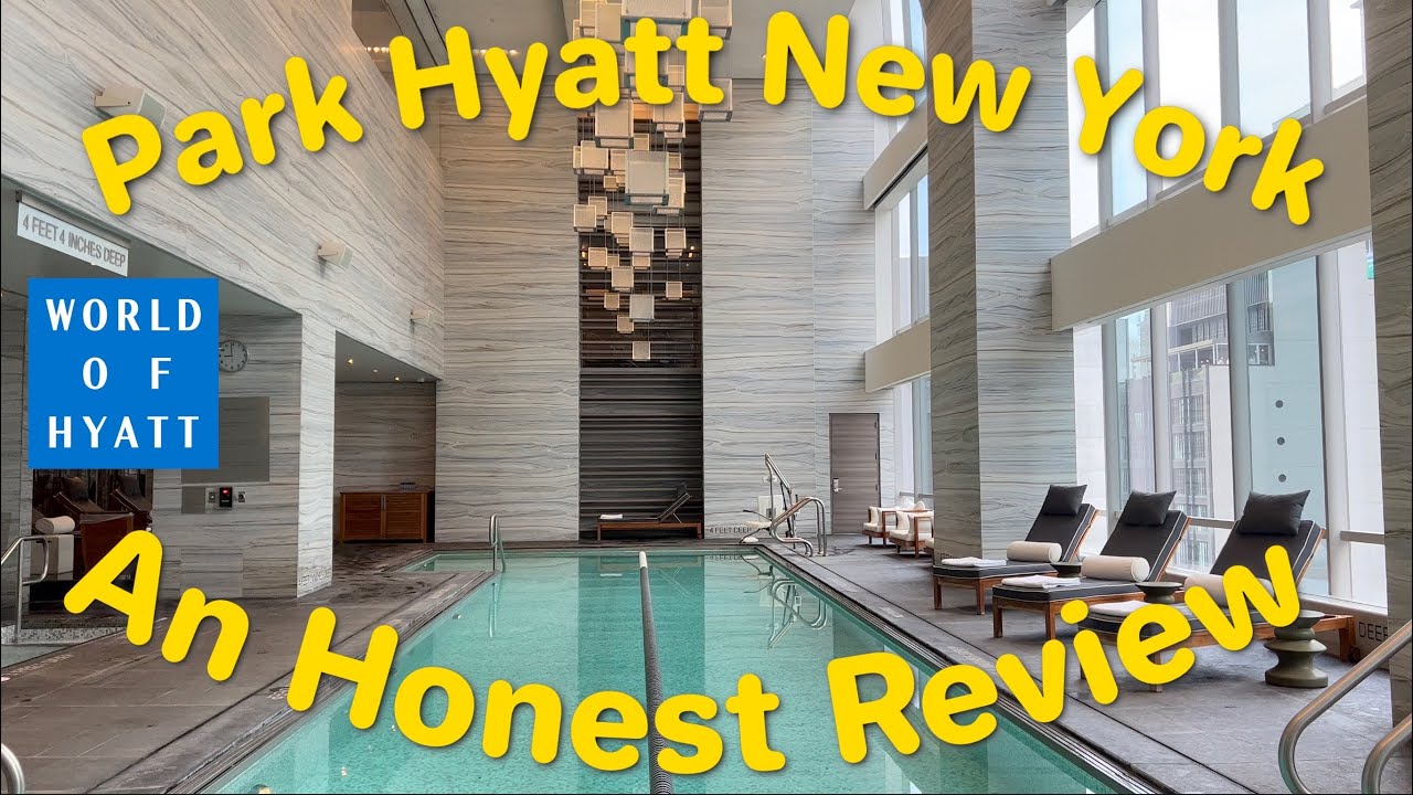 Park Hyatt New York — полный обзор — 4K — рестораны, предложения, экскурсия по номеру, встречи со...