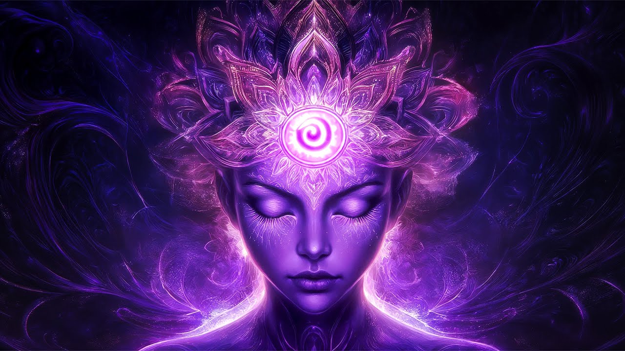 Активация Третьего Глаза Для Успокоения Ума И Снятия Стресса | Исцеляет Повреждения Тела, Эмоцион...