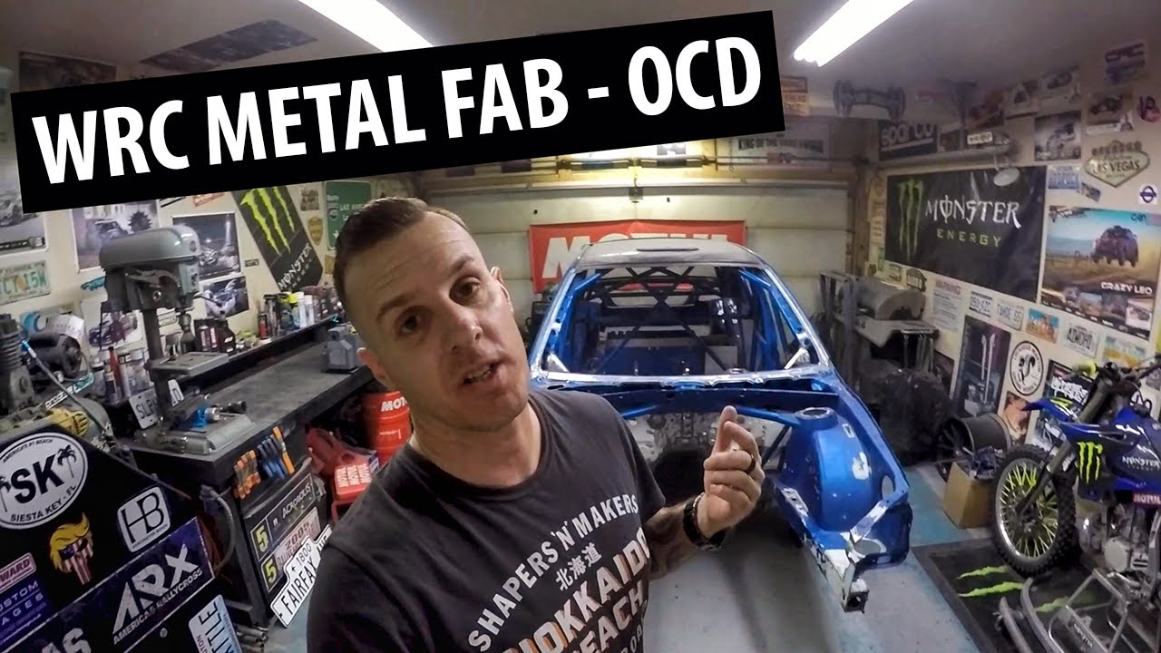 Subaru WRC Custom Metal Fabrication OCD - Subaru STi WRC / Gymkhana Build Series