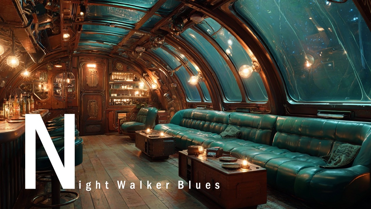 Bayou Night 🌑 Southern Gothic Blues for Drinking (1 Hour Loop)