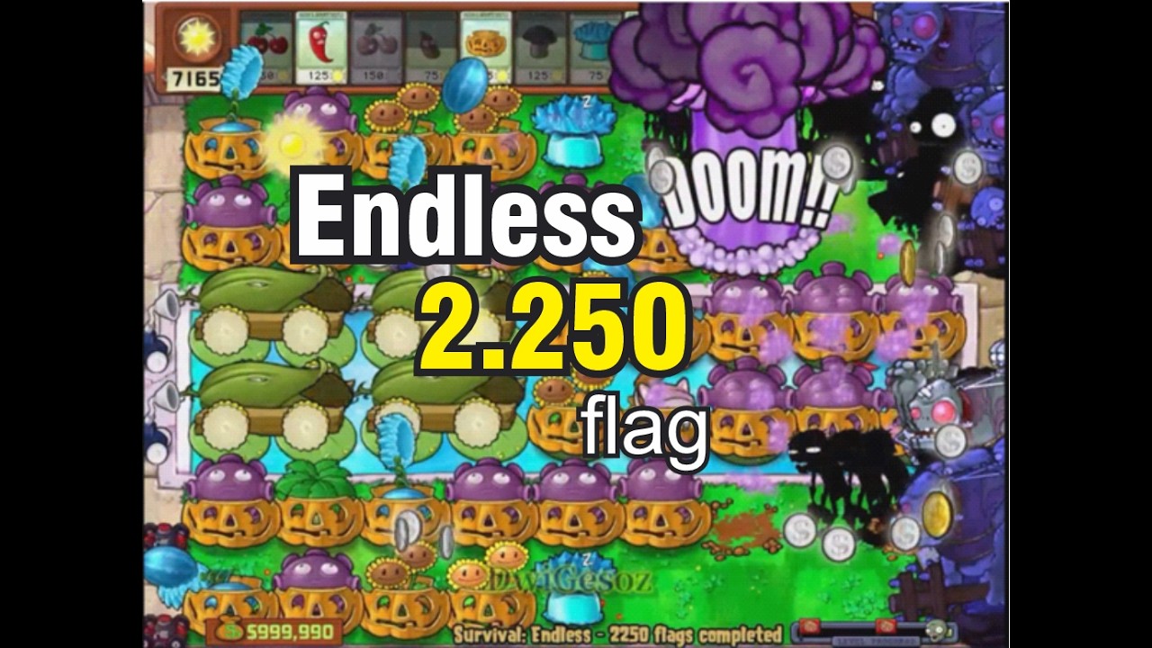 PvZ Survival Endless 2.250 flag