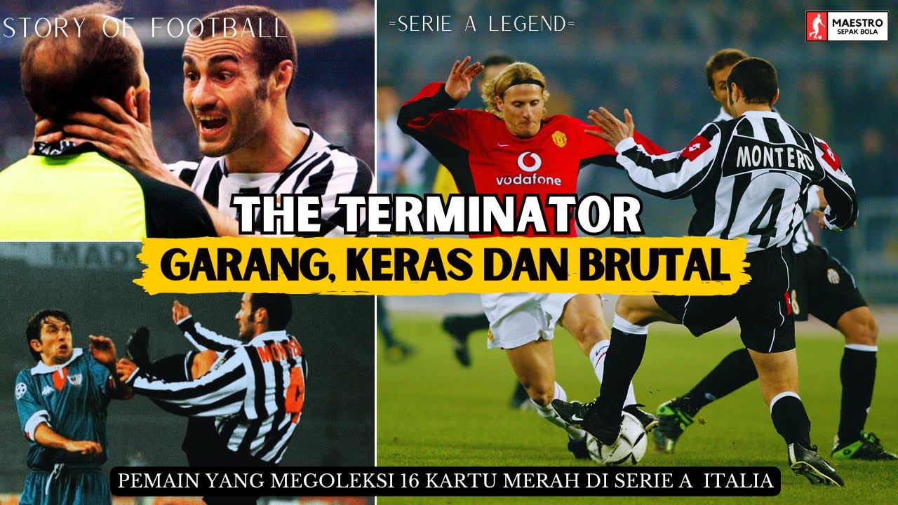 PAOLO MONTERO PEMAIN BRUTAL YANG DICINTAI PUBLIK TURIN !!!