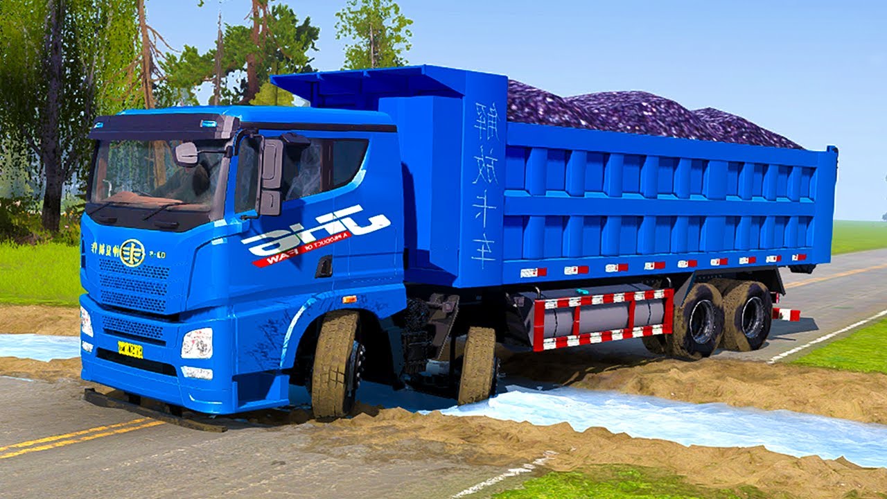 Spintires: Mudrunner Mod Truck | Driver Skills Gameplay | Game Daily #mudrunner #spintires
