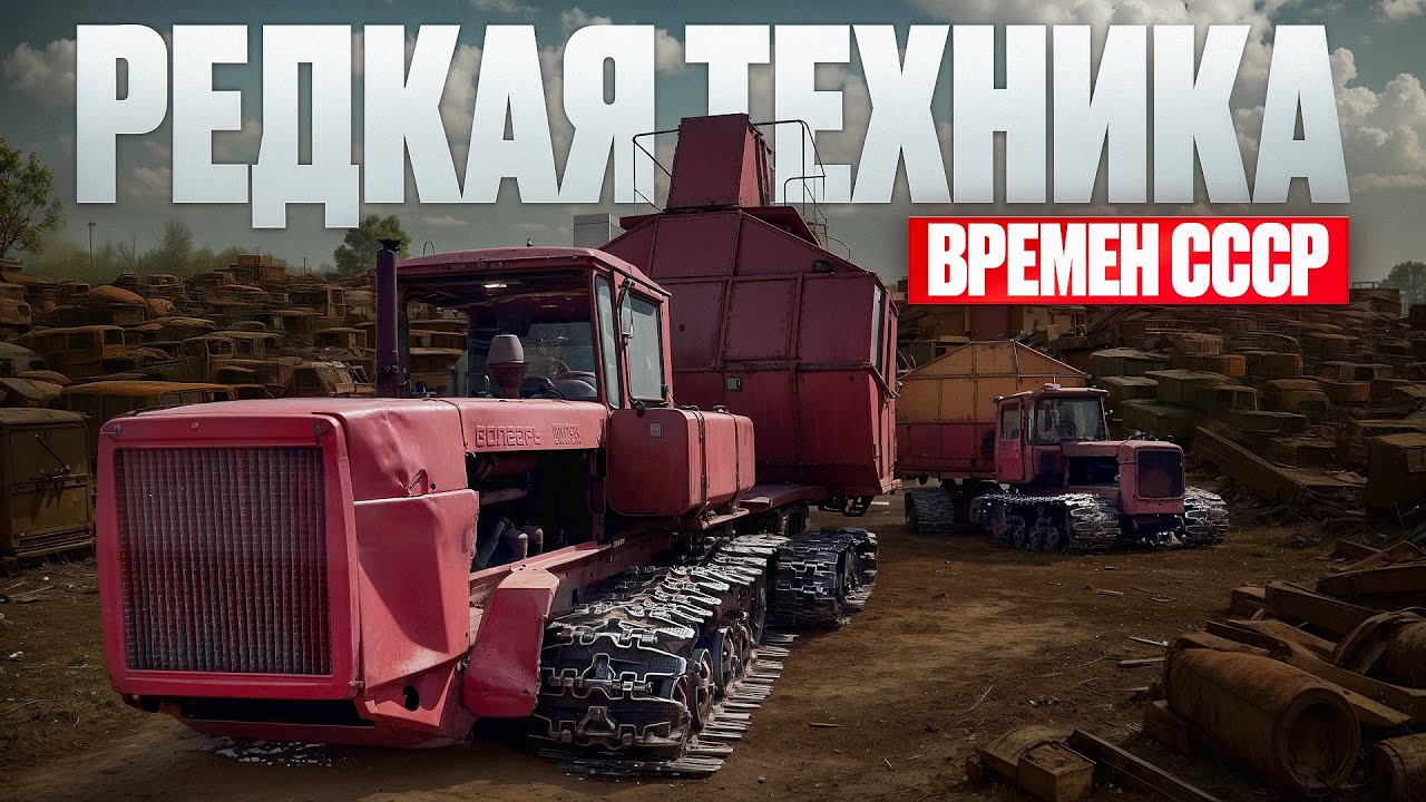 Самая редкая и необычная техника времен СССР часть 2