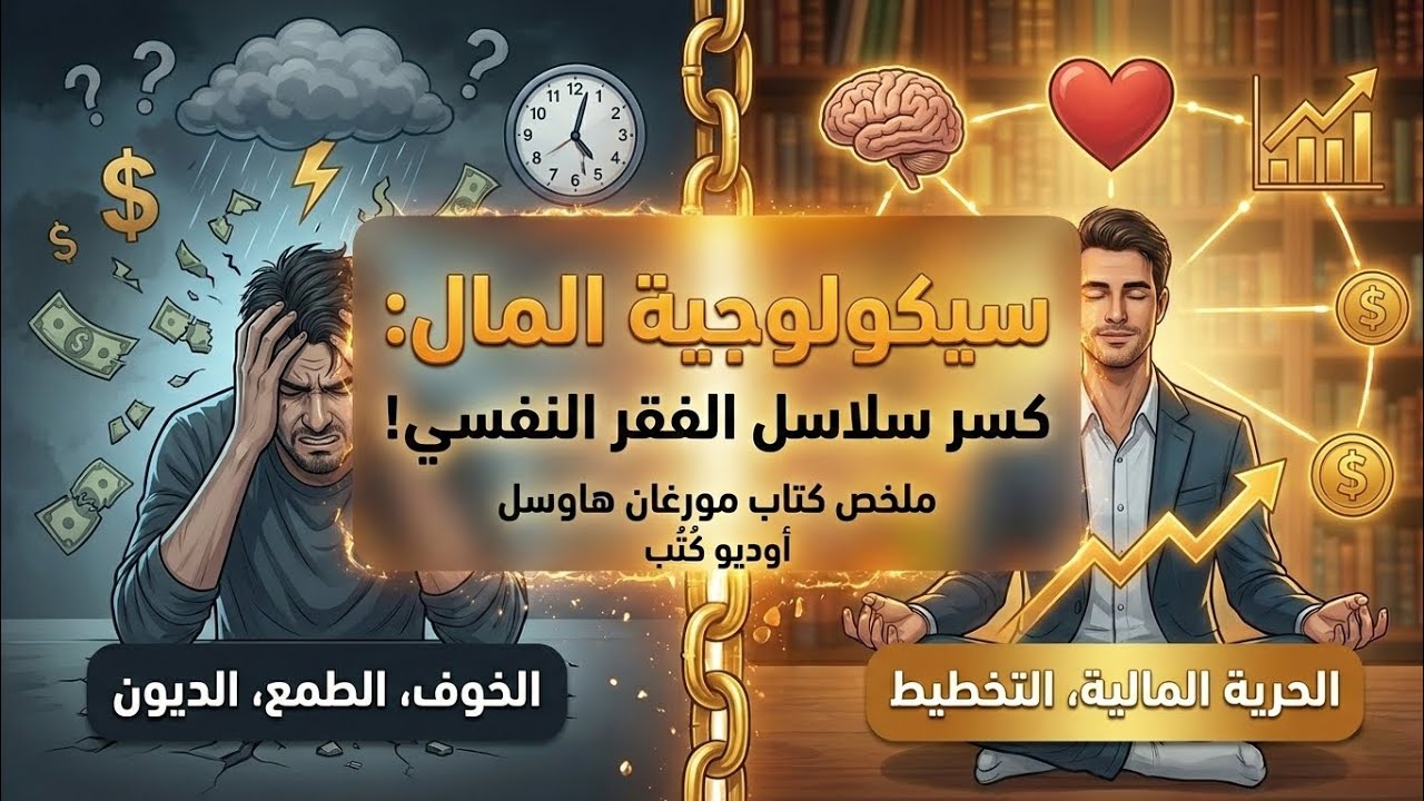 أموالك تُسرق داخل عقلك وليس في السوق! كيف تحميها؟ | ملخص سيكولوجية المال