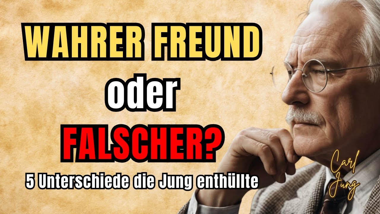 WAHRE FREUNDE vs FALSCHE FREUNDE - 5 Unterschiede Die JUNG Entdeckte (Was Sie NIEMALS F&uuml;r Dich Tun)