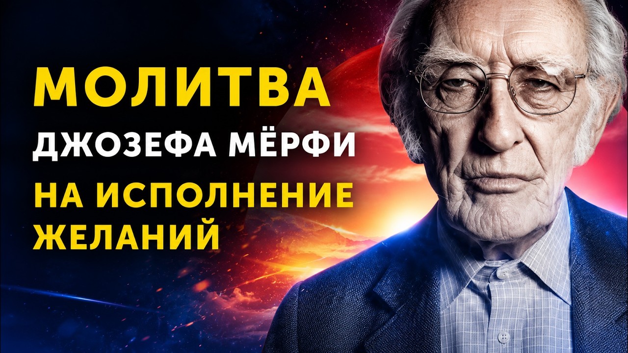 Волшебная Молитва Джозефа Мерфи. ПОЛУЧИ ВСЁ, ЧТО ХОЧЕШЬ. Новая МОЩНАЯ молитва Джозефа Мерфи