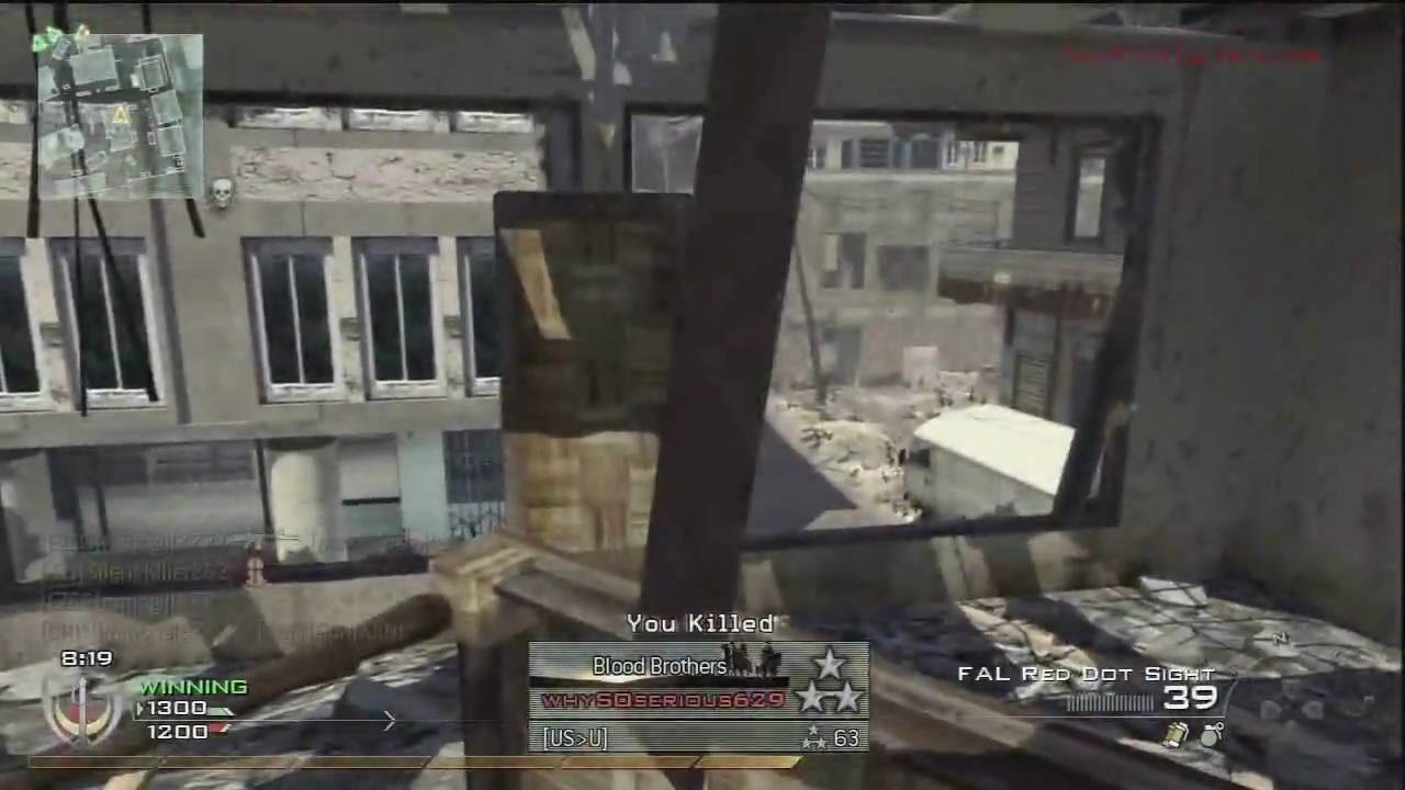 Modern Warfare 2, Team Deathmatch Tutorial  Tactical Approach, Invasion with Nuke using FAL