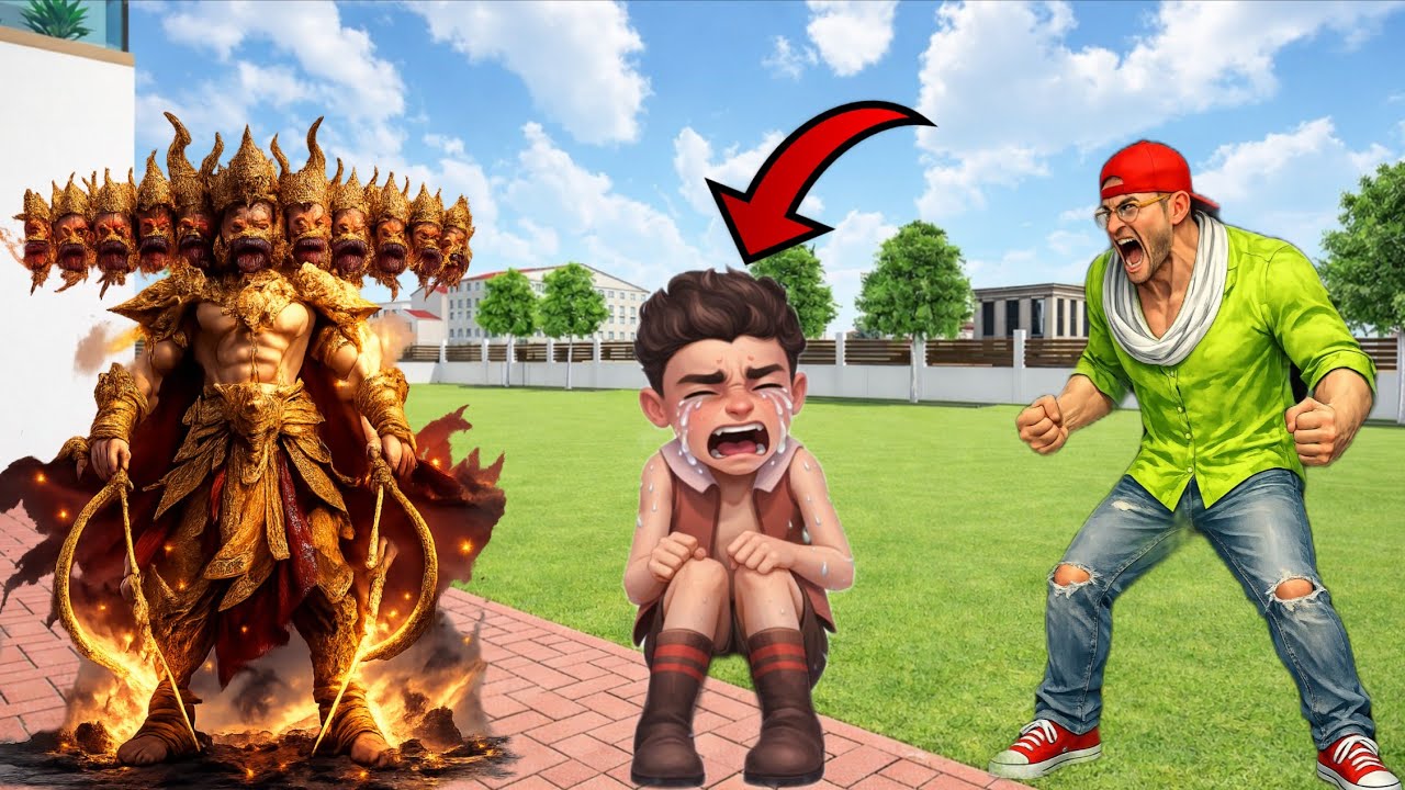 Shinchain ke bhai ko le gaya rakshas 😱 Indian theft simulator gameplay 