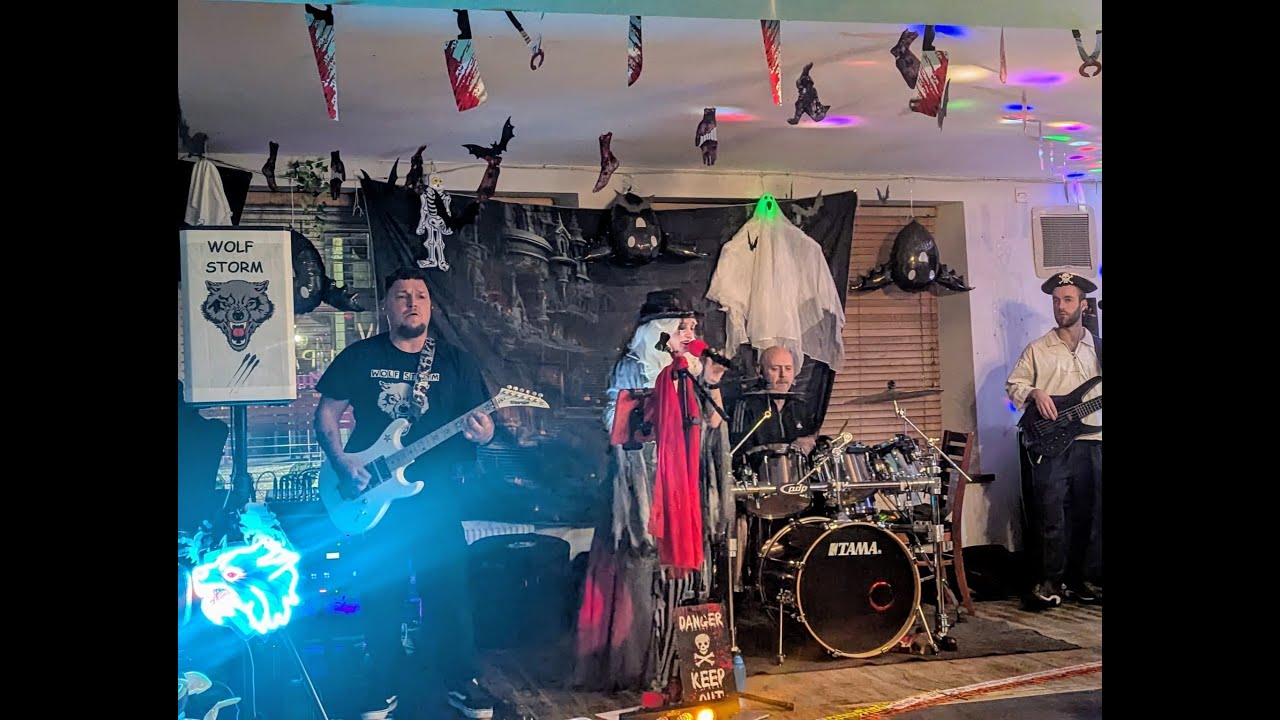 Wolf Storm Halloween Song: Iron Maiden's Hallowed By Thy Name Cover - 1st time live performance