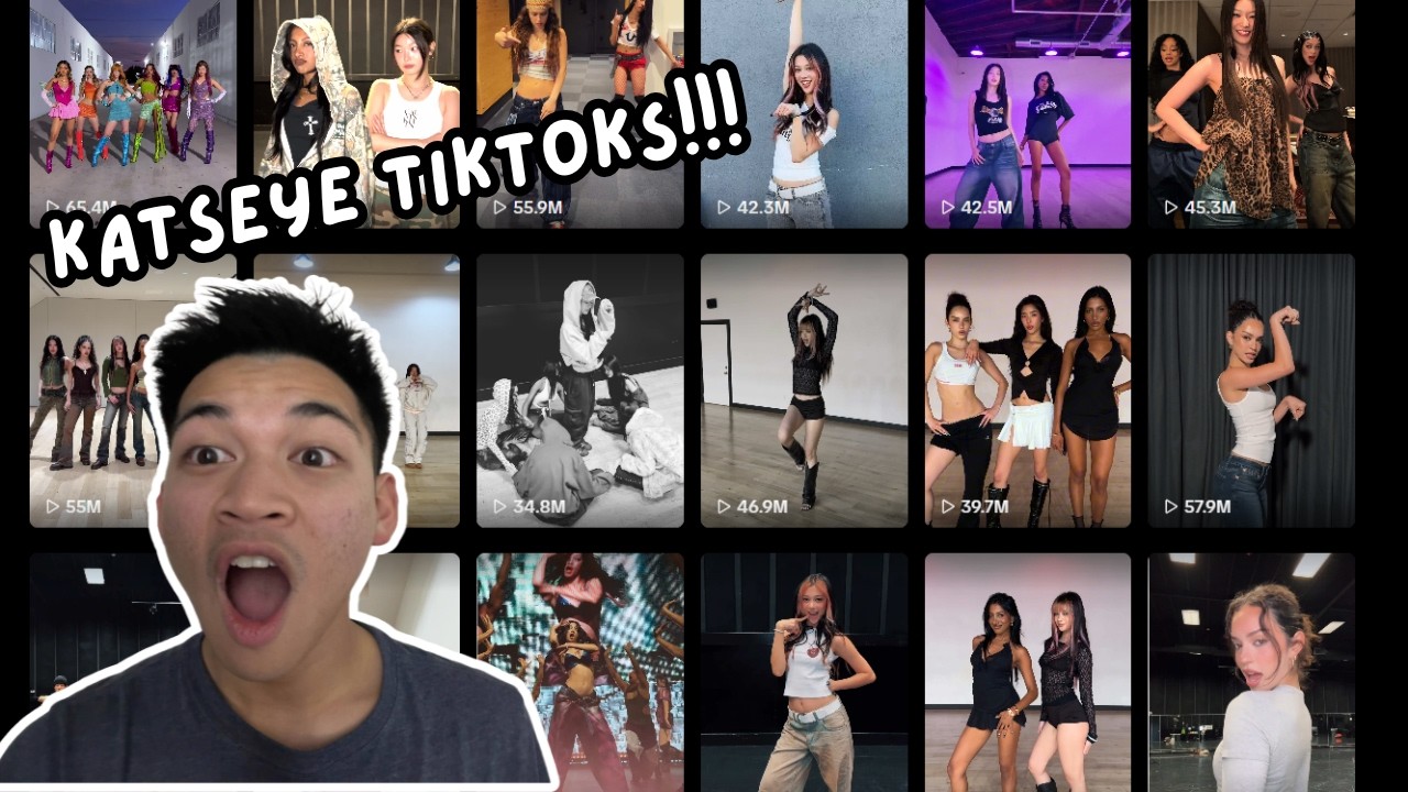 REACTING TO KATSEYE'S MOST POPULAR TIKTOKS