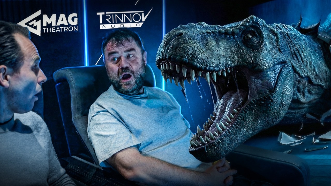 Le “Fameux Trou” a Tout Changé… Résultat : une Salle Cinema MONSTRUEUSE