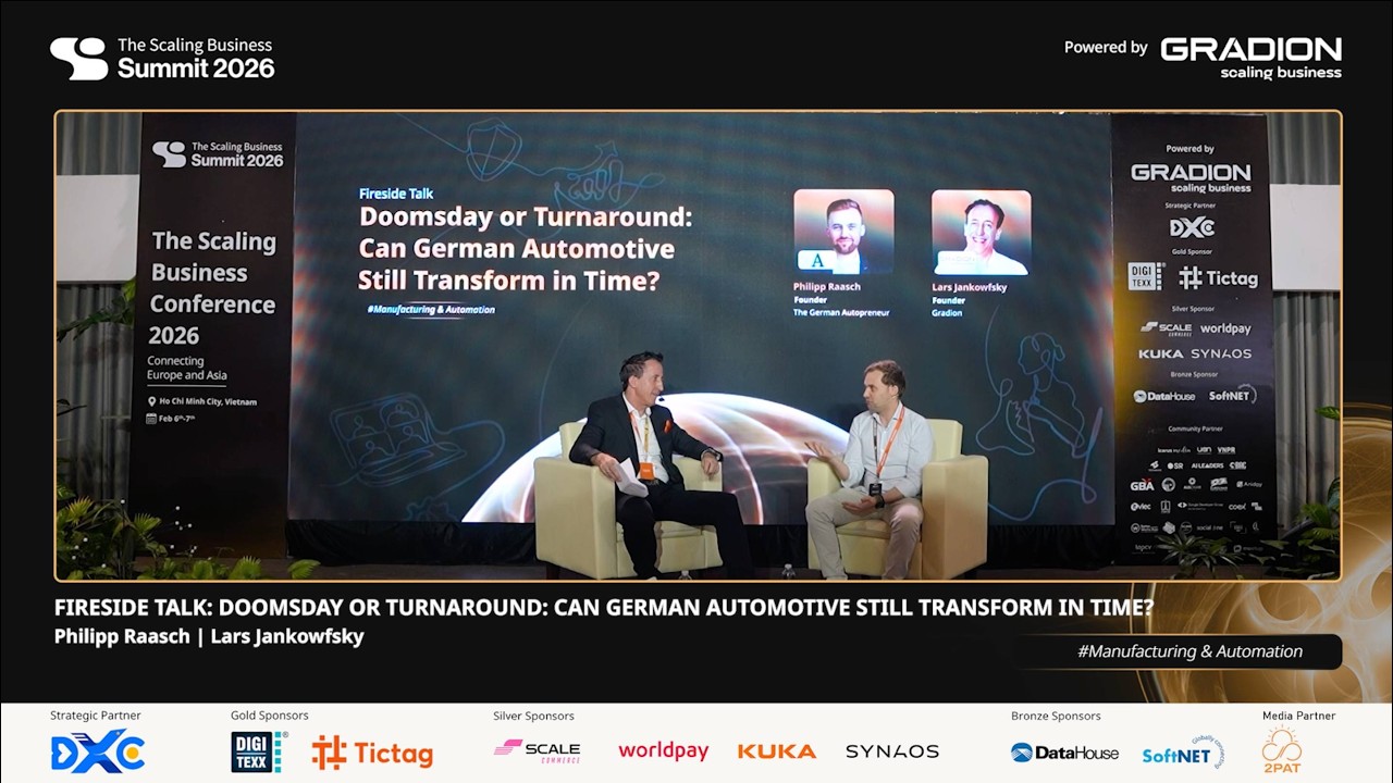 [SBS 2026] Fireside Talk: Doomsday or Turnaround: Can German Automotive Still Transform in Time?