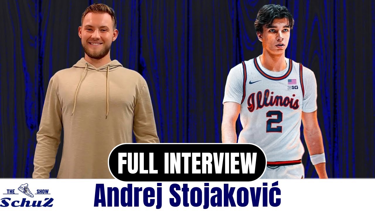 Andrej Stojaković Explains Why He Committed to Illinois + Talks Family, Greece National Team & More