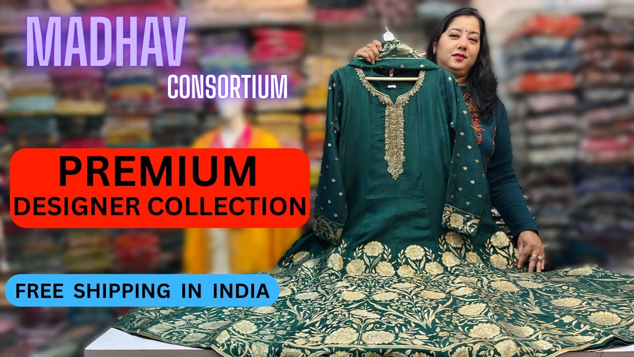 Most Demanded Beautiful Dailywear & Partywear Collection at Madhav Consortium