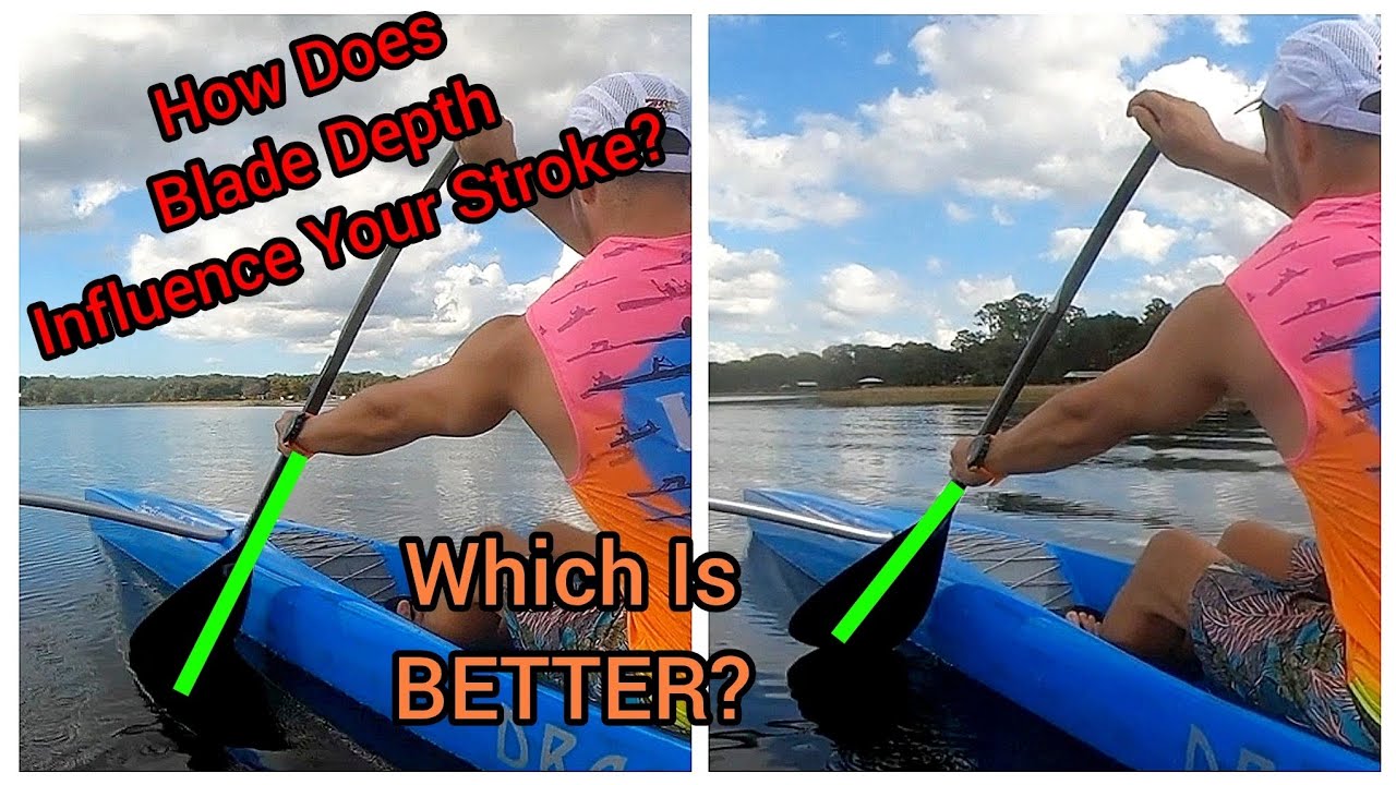 Наконечник весла: как глубина лопасти влияет на ваш гребок? (Outrigger+Surfski)