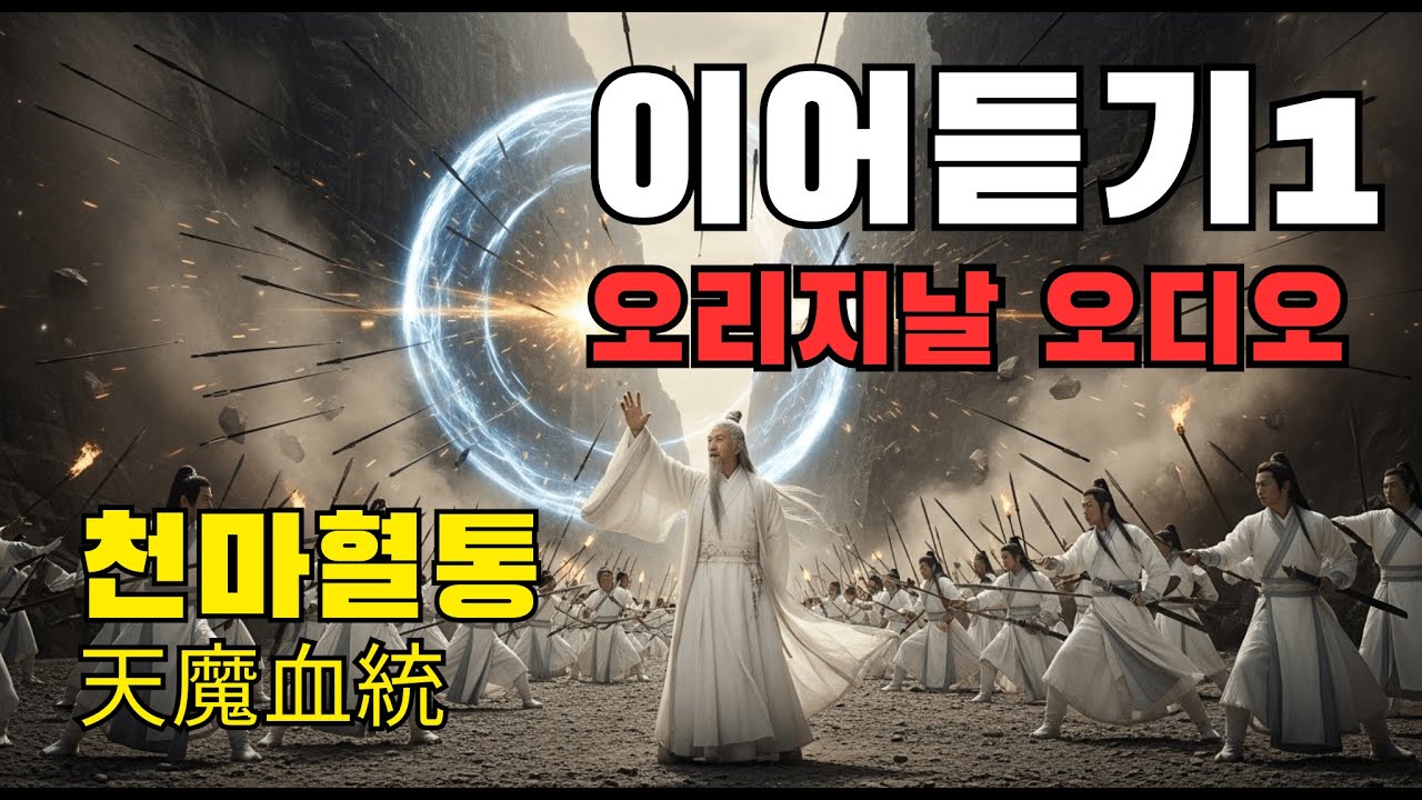 무협 소설 [천마혈통 이어 듣기1] 정통무협ㅣ무협소설ㅣ무협지ㅣ무협드라마