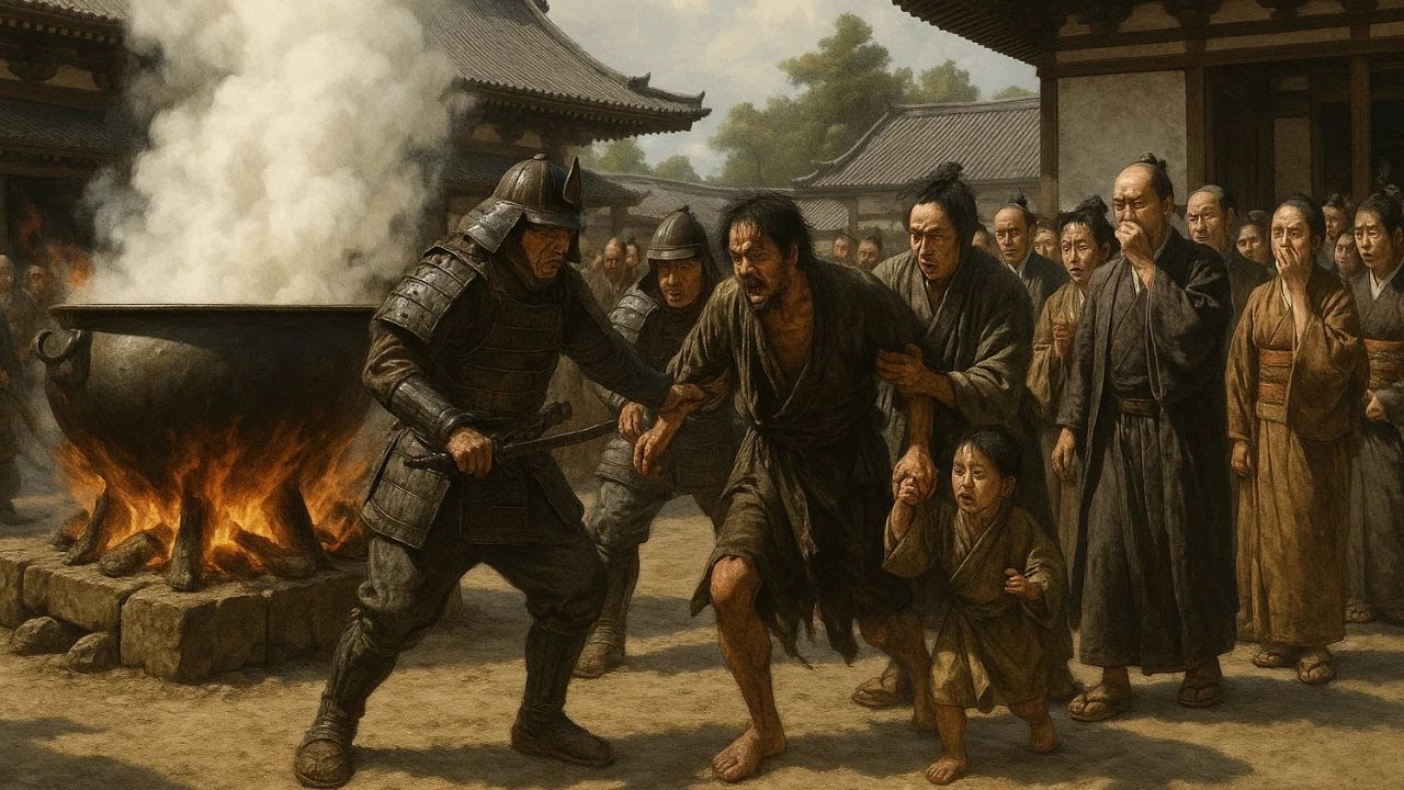Kyoto 1594 &ndash; Prisoner & Child Boiled Alive | Dark History of Japan