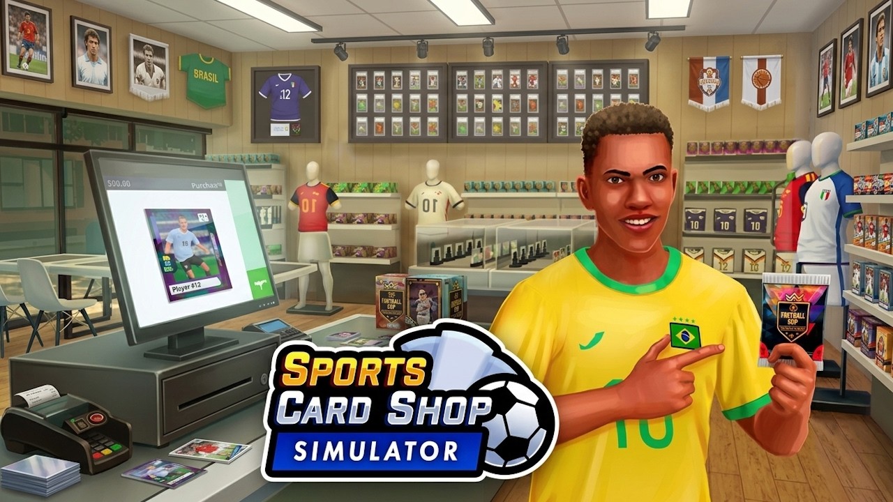 Новый бизнес Sports Card Shop Simulator #1