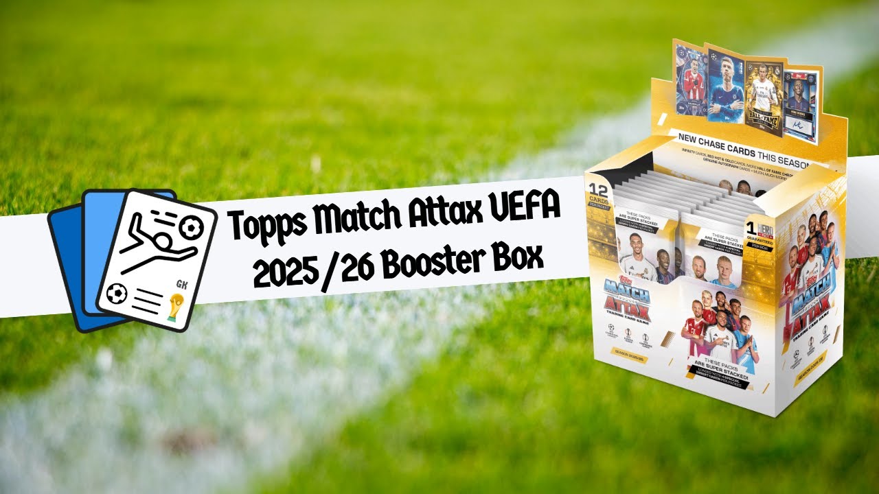 101 CARD & PLATINUM PULL LIMITED EDITION CARDS!! | TOPPS MATCH ATTAX UEFA 25/26 BOOSTER BOX!!