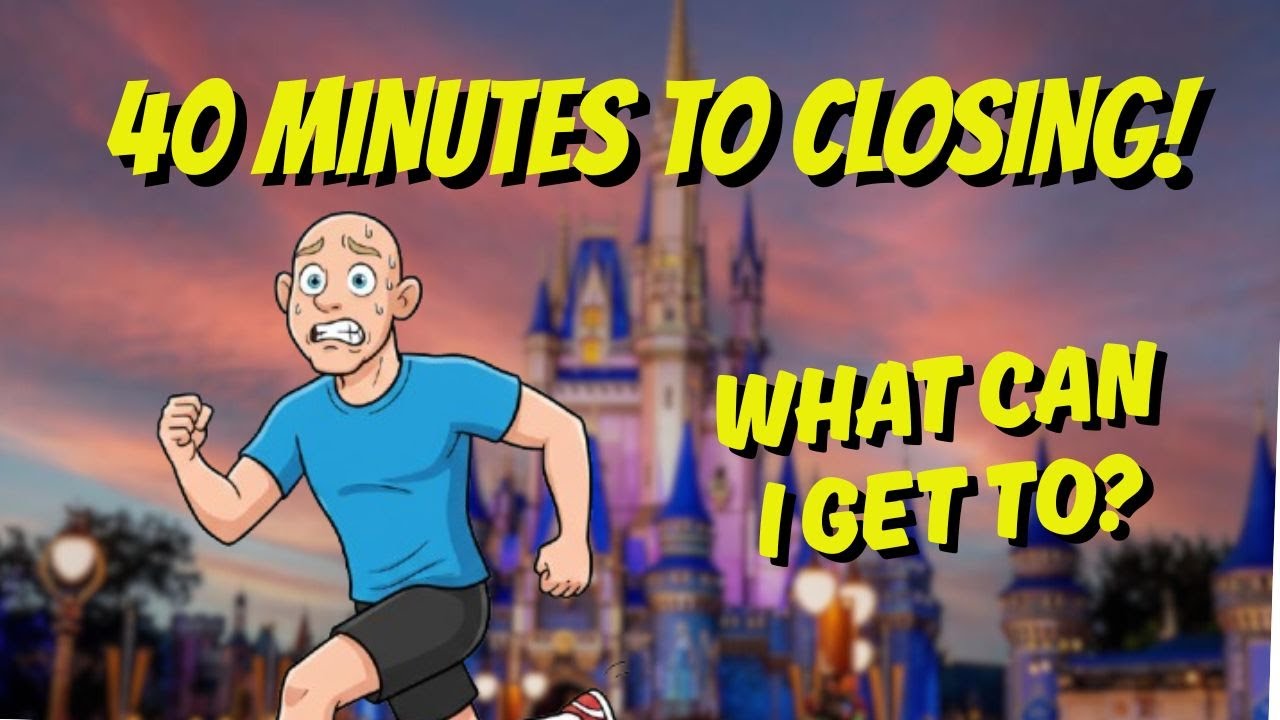 Magic Kingdom Закрытие Хаоса — Что я могу сделать всего за 40 минут?