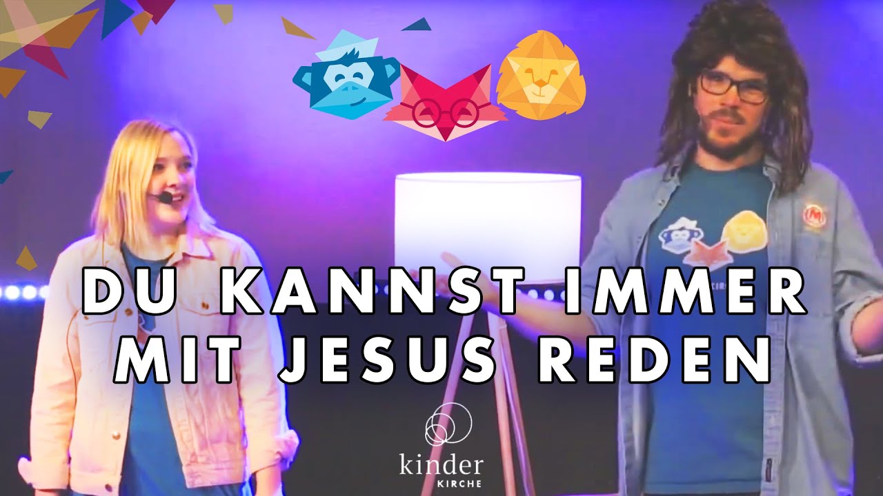 Kindergottesdienst · Du kannst immer mit Jesus reden · Elim Online Kinderkirche