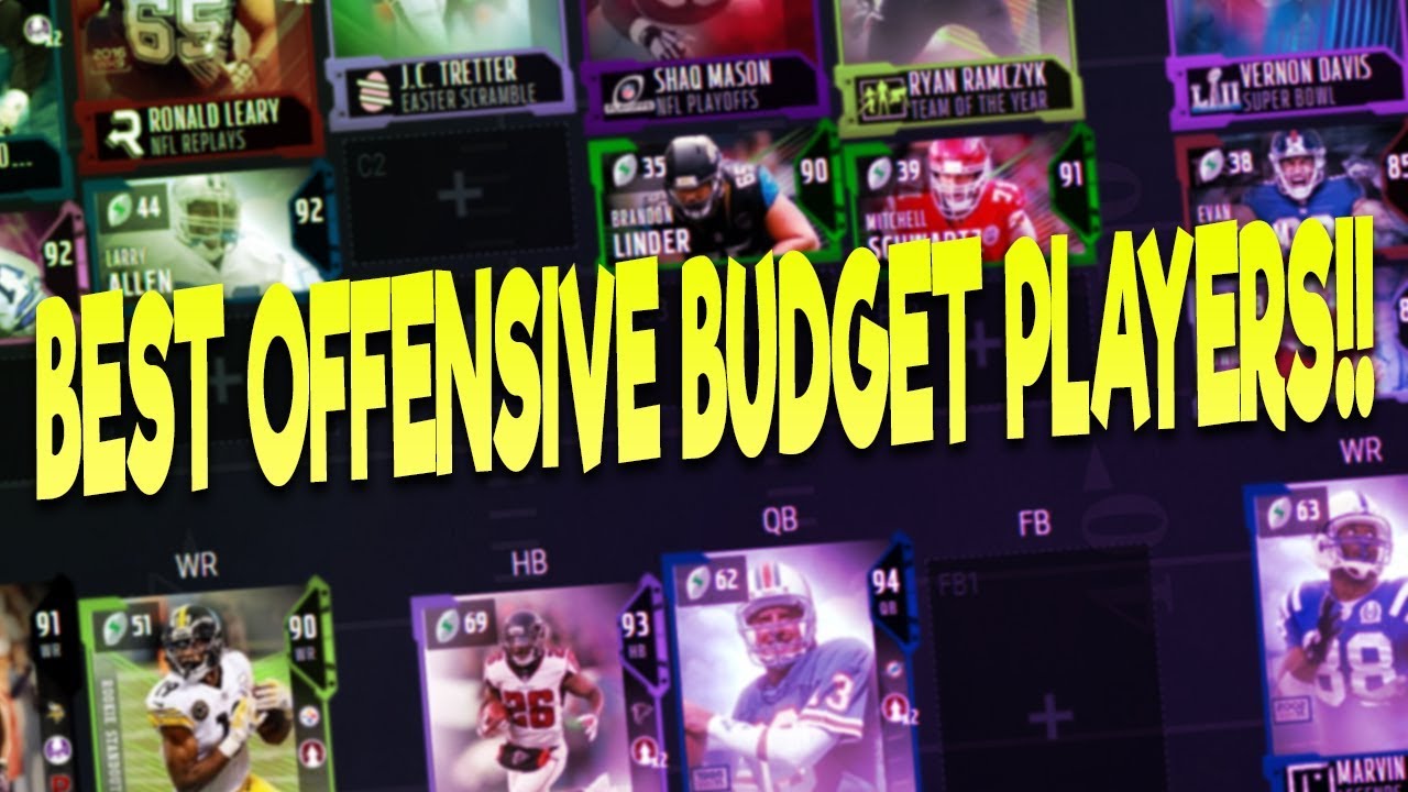 BEST BUDGET OFFENSIVE PLAYERS FOR UNDER 50K!!| MADDEN 18 ULTIMATE TEAM