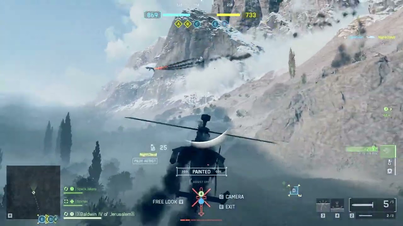 Insane heli game