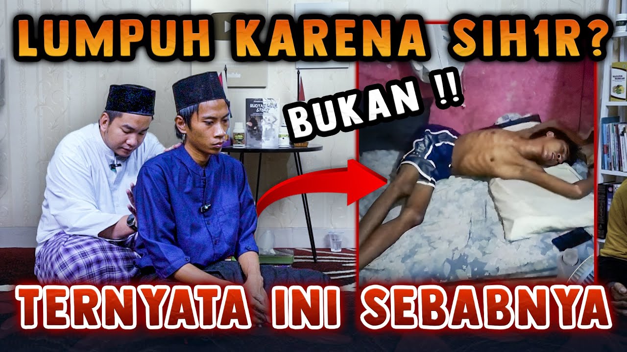 LUMPUH KARENA SIH1R ?? BUKAN !!  TERNYATA INI SEBABNYA...