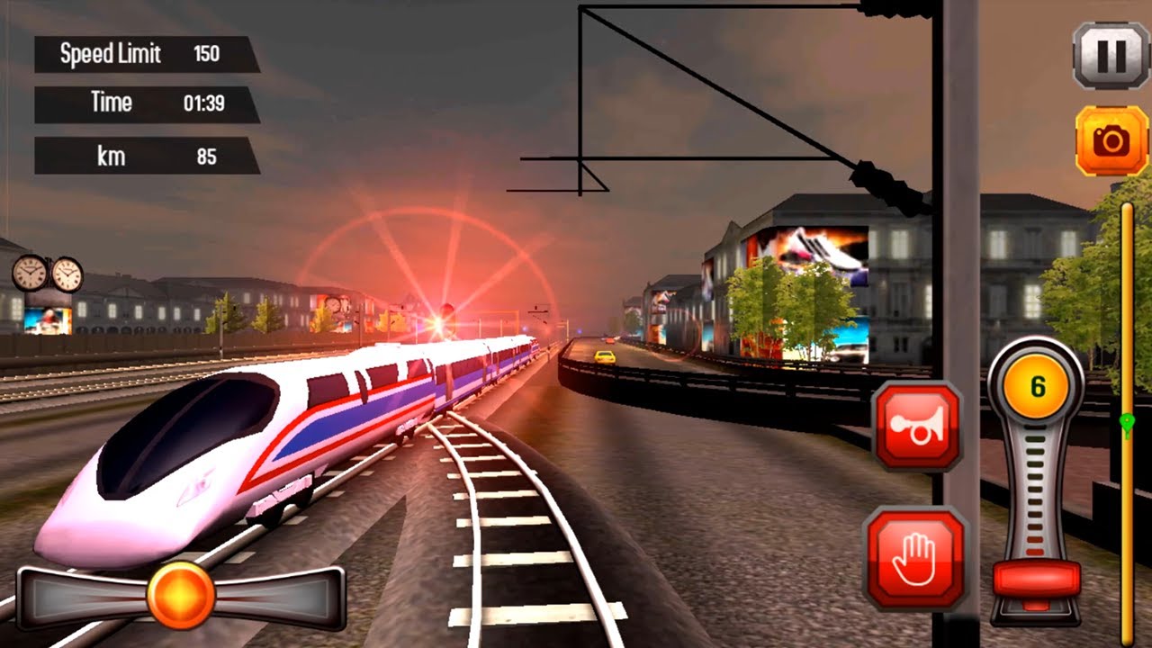 European Train Driving  -Train Game Simulator Android gameplay #1(unlock all trains)