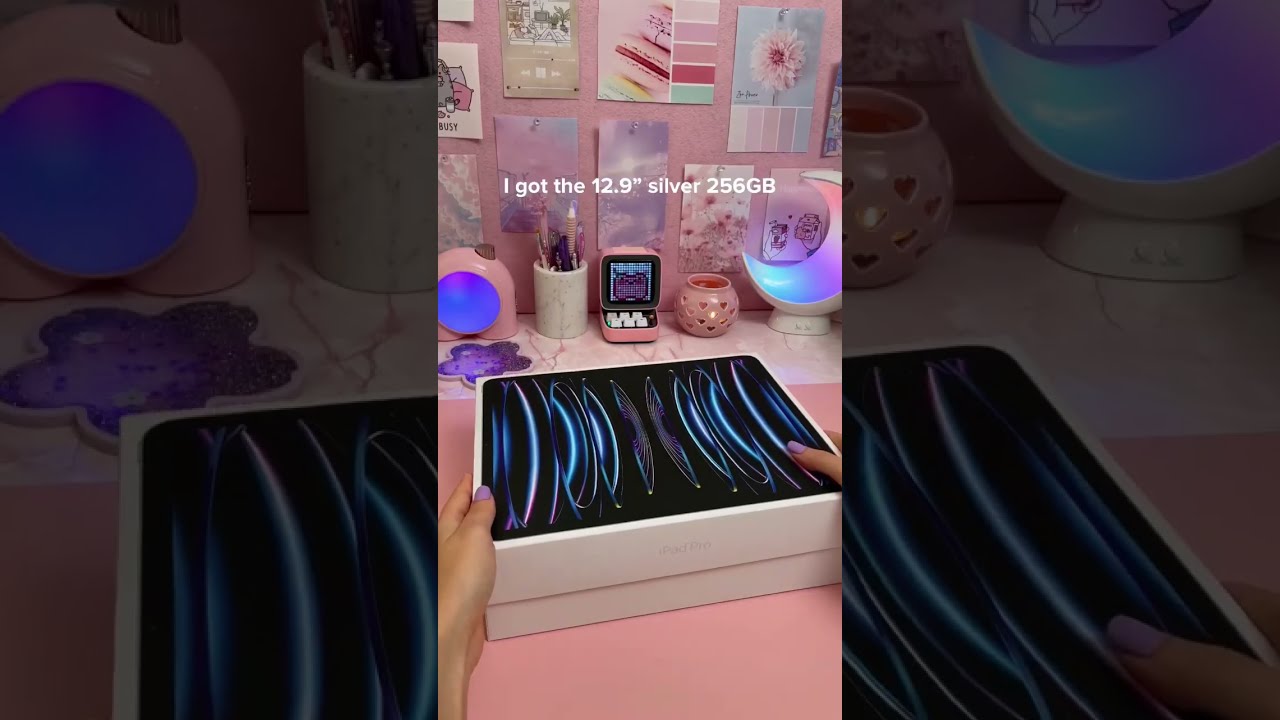 NEW M2 iPad Pro 2022 unboxing ✨ Apple Pencil hover 🤯🔥