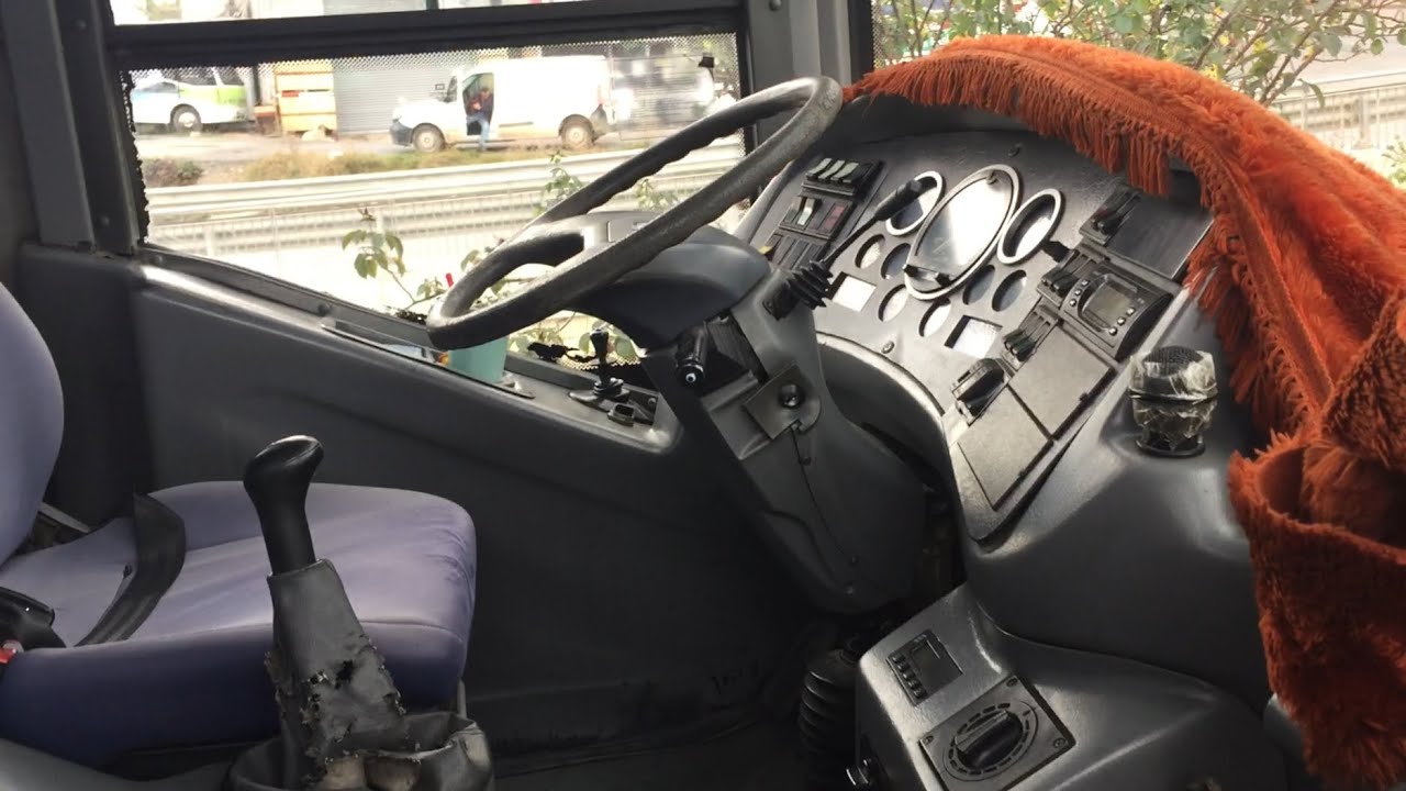 Otobüs Kullanma ve Anlatımı. BMC TBX  Havalı, Retarder'li, Çarpmalı Vitesli.