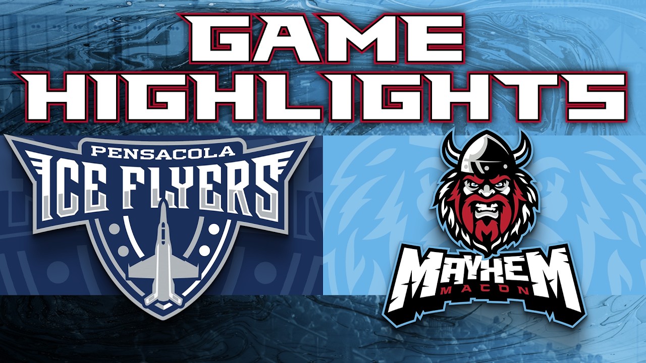 Game Highlights: 2/26/26 Macon Mayhem vs. Pensacola Ice Flyers