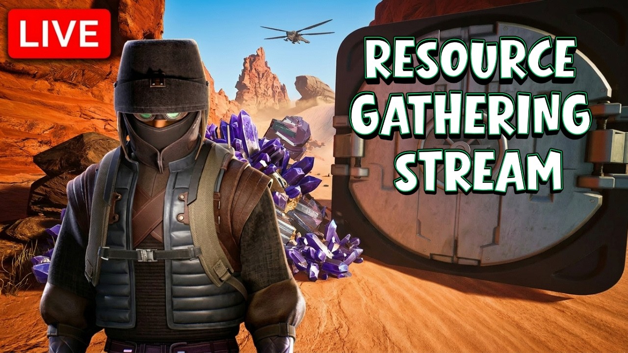 RESOURCE GATHERING STREAM | GURUFUSS on Twitch