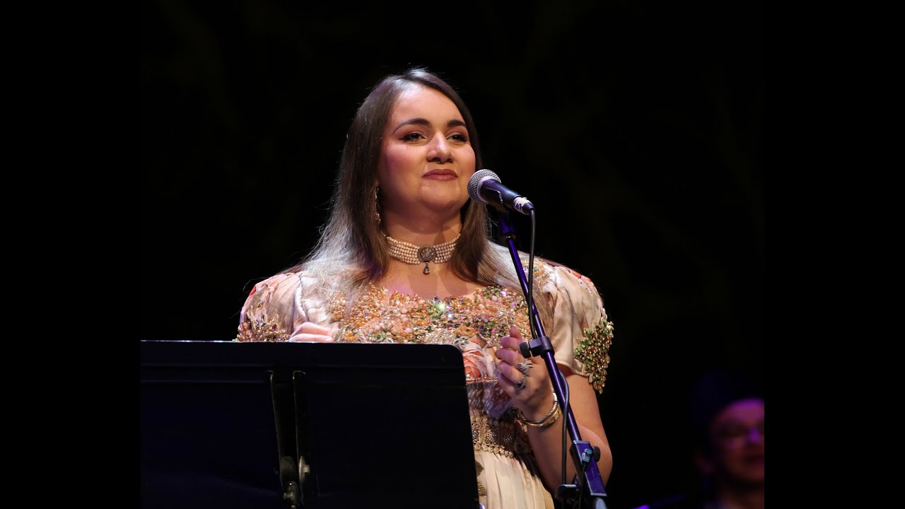 MERYEM BENALLAL EN CONCERT A L'OPERA D'ALGER ACCOMPAGNE PAR LE GRAND ORCHESTRE DE L'OPERA D'ALGER
