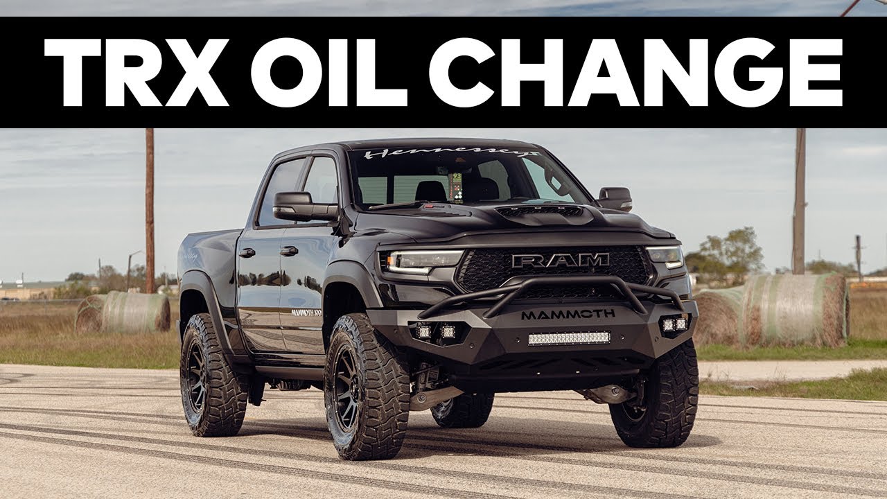 UNDER THE HOOD: How to Change the Oil on a RAM TRX