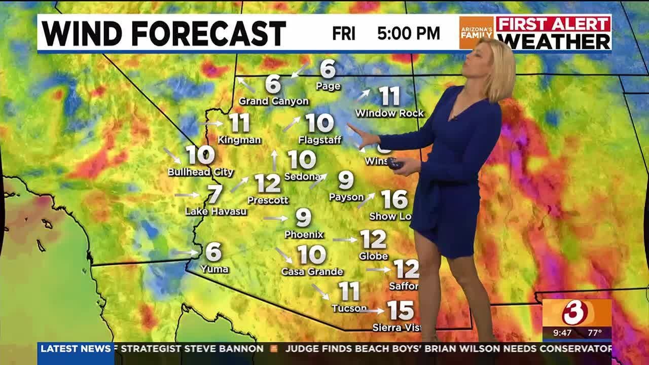Breezy weekend in store for Phoenix