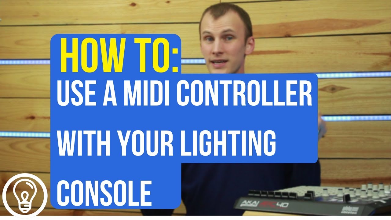 How Do I Map a MIDI Controller to My Lighting Console?