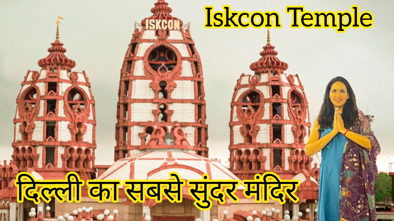 A visit to Iskcon Temple East of Kailash New Delhi | Full Tour of Iskcon Temple@RuchisHappyPlace