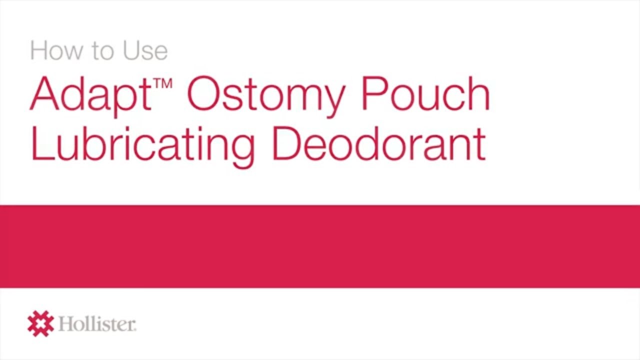 How to use Adapt&trade; Ostomy Pouch Lubricating Deodorant | Hollister