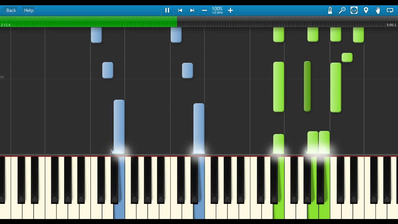Taku Iwasaki - In Memories - from Samurai X (Rurouni Kenshin) - Snthesia piano roll