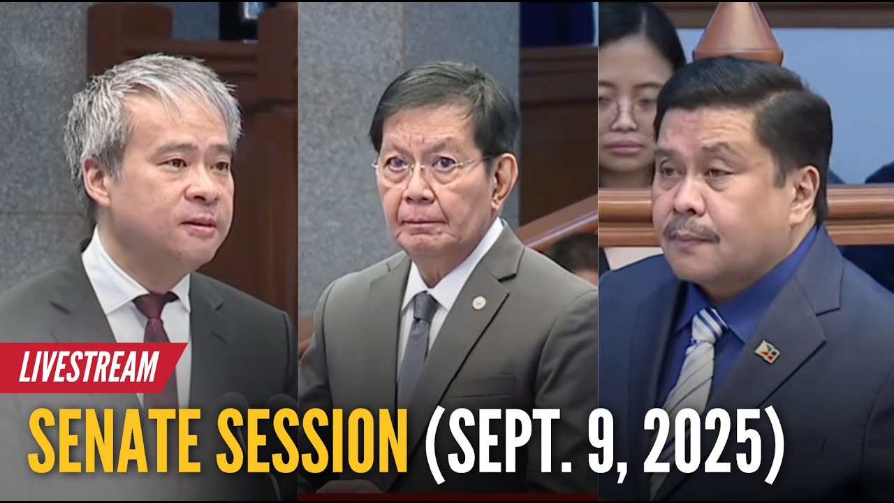 LIVE - Sens. Villanueva, Estrada, and Lacson privilege speech at the Senate | GMA Integrated News