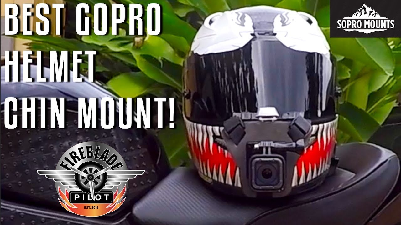 Best GoPro Motorcycle Helmet Chin mount! | SoPro Mount Review