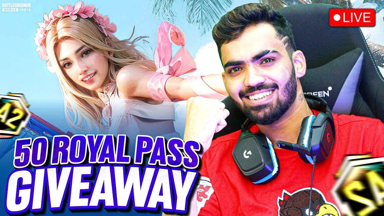 50 ROYAL PASS GIVEAWAY | KANNADA BGMI LIVE | BGMI KANNADA LIVE #bgmilive #kannadabgmilive #bgmi