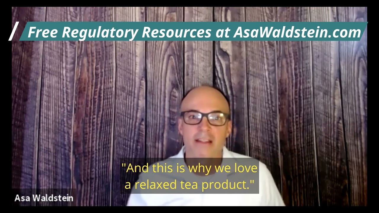 Asa Waldstein World Tea Expo Compliance Talk